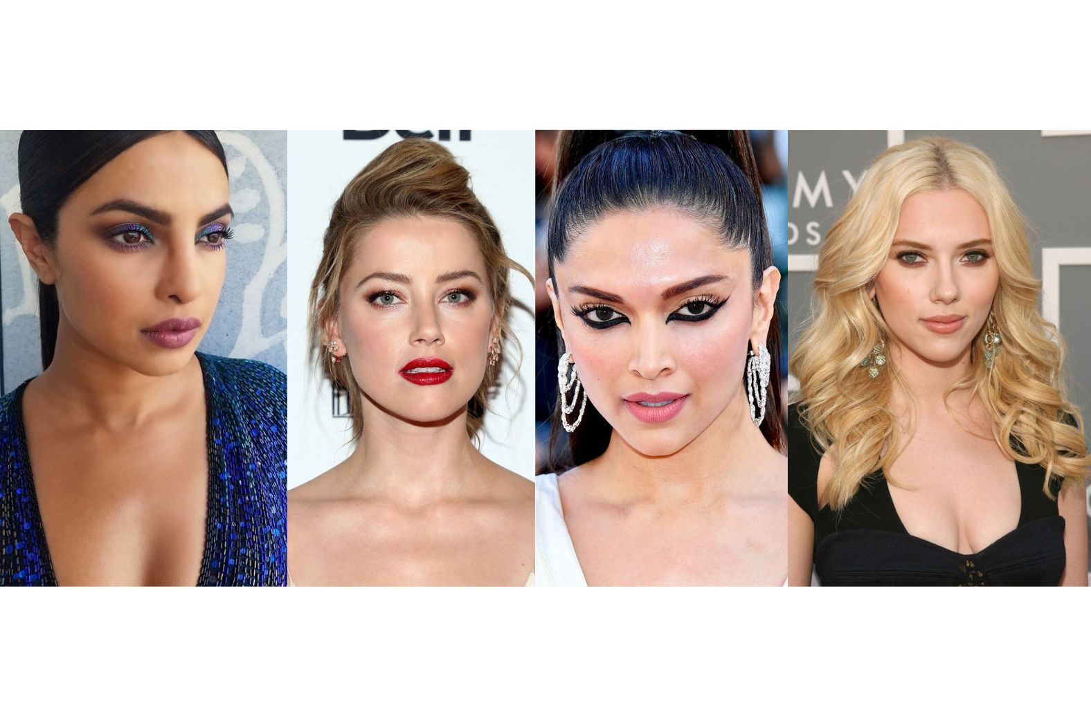 celebrity bold makeup look