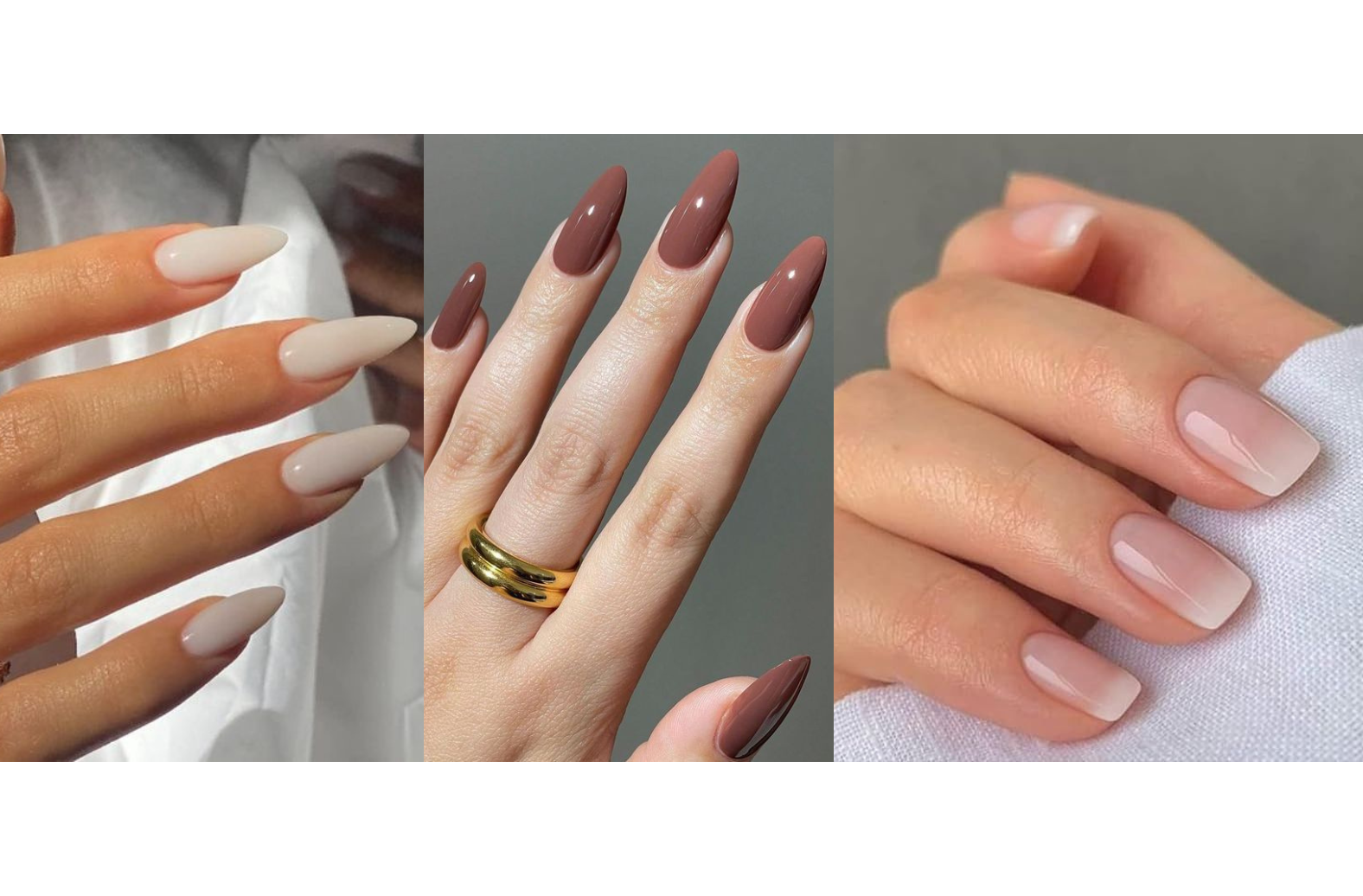 Nail shapes discount