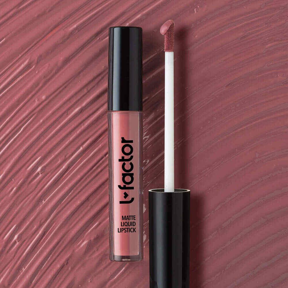 matte liquid lipstick nude shade at best price on lfactor cosmetics
